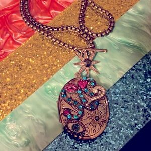 Beautiful, Vintage Betsy Johnson necklace.